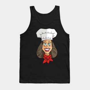 Woman Chef Tank Top